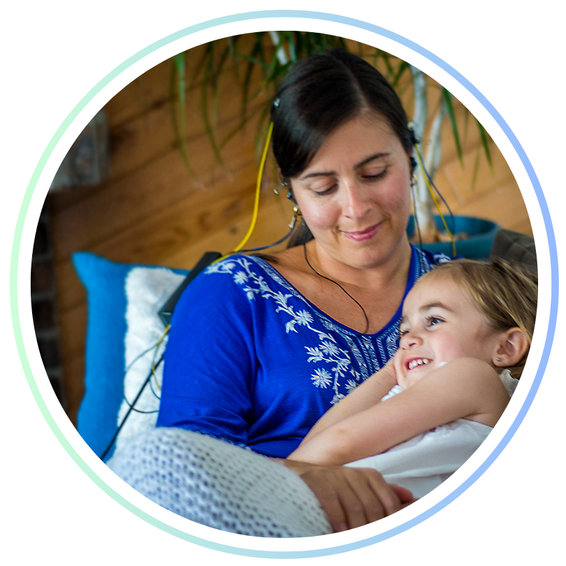 mother and child neurotherapy home session