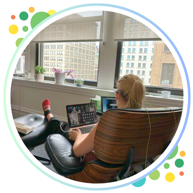 teen at neurofeedback session in nyc teen at neurofeedback session in nyc